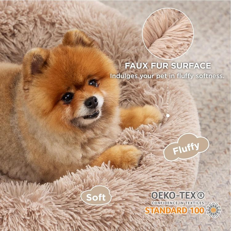 No. 8 - Bedsure Calming Dog Bed - 2
