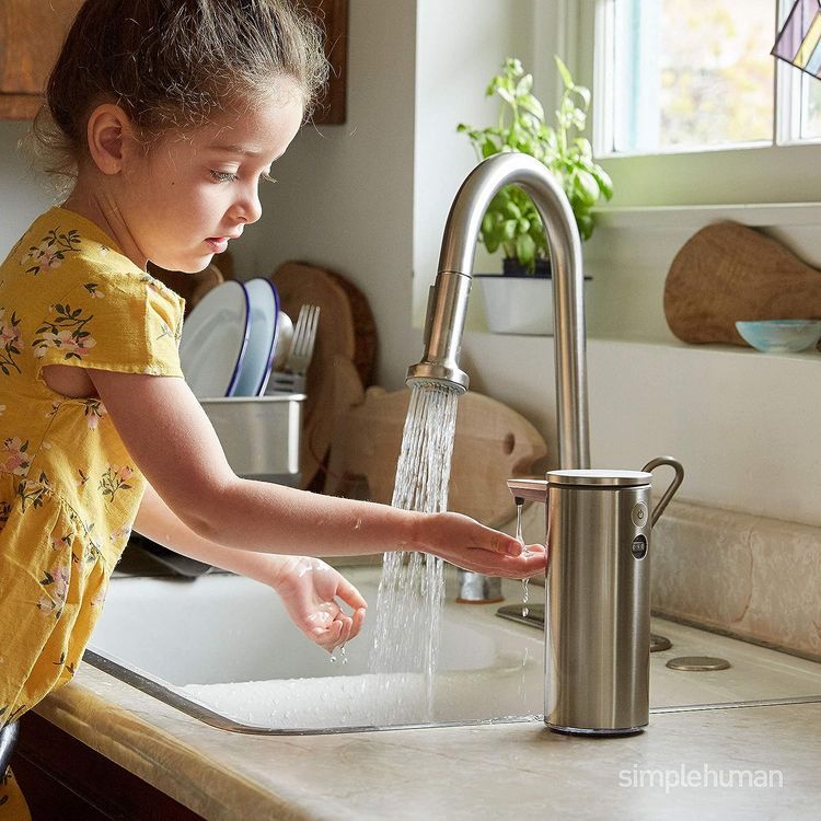 No. 5 - Simplehuman Touch-Free Rechargeable Sensor Liquid Soap Pump Dispenser - 3