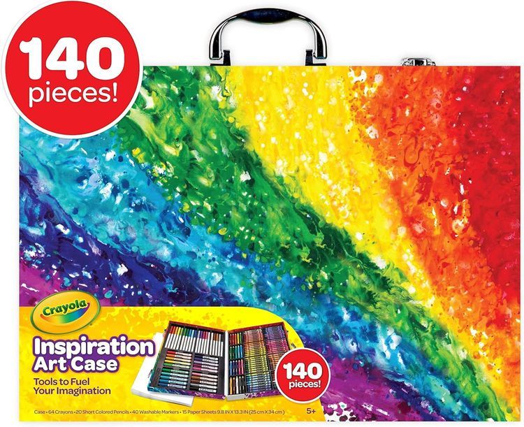 No. 4 - Crayola Inspiration Art Case Coloring Set - Rainbow (140ct) - 3