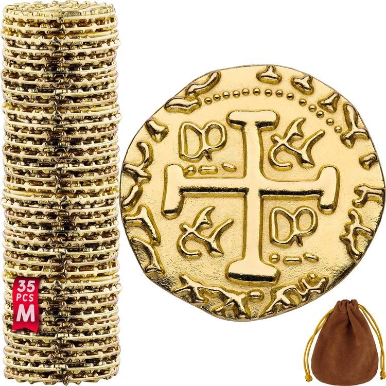 No. 10 - Gold Doubloon Coins - 1