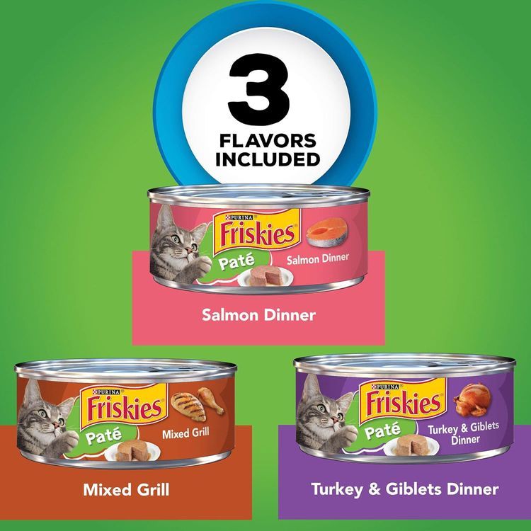 No. 10 - Purina Friskies Pate Wet Cat Food Variety Pack - 3