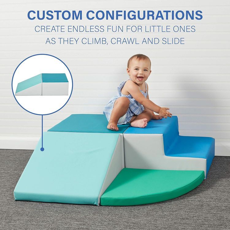 No. 8 - Factory Direct Partners 11619-CTGN SoftScape Toddler Playtime Corner Climber - 3