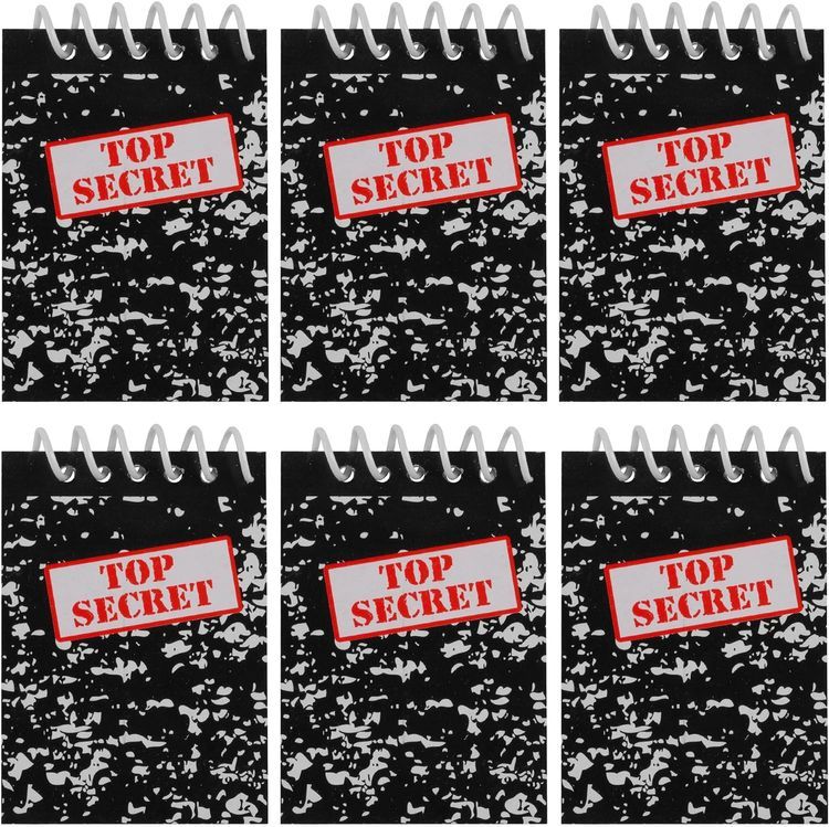 No. 5 - Bedwina Top Secret Mini Notebooks - 4