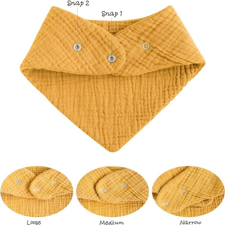 No. 1 - Konssy Muslin Baby Bibs - 4