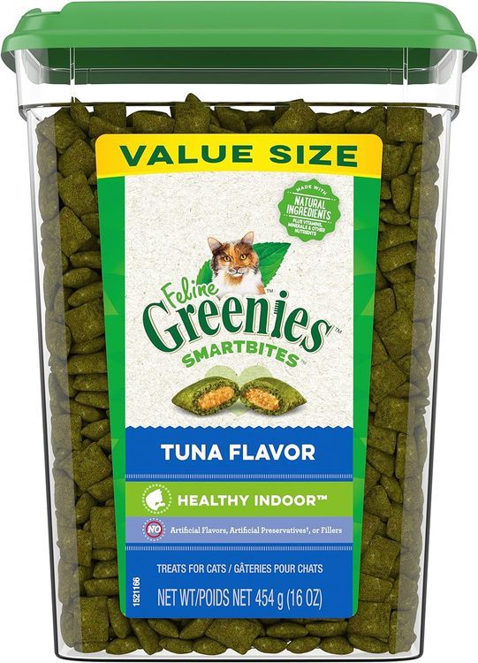 No. 8 - Greenies Feline SmartBites Indoor Cat Treats - 1