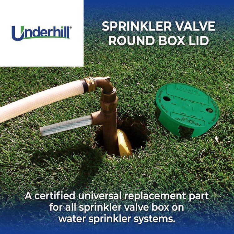 No. 1 - Underhill Sprinkler Valve Round Box Lid - 2