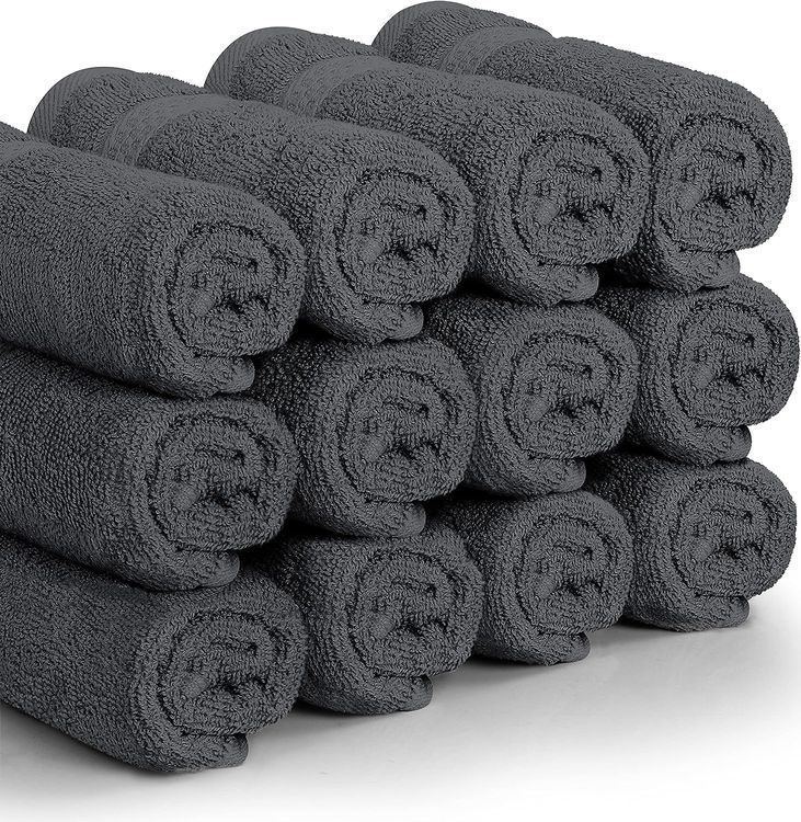 No. 4 - Utopia Towels Premium Wash Cloths Set - 2