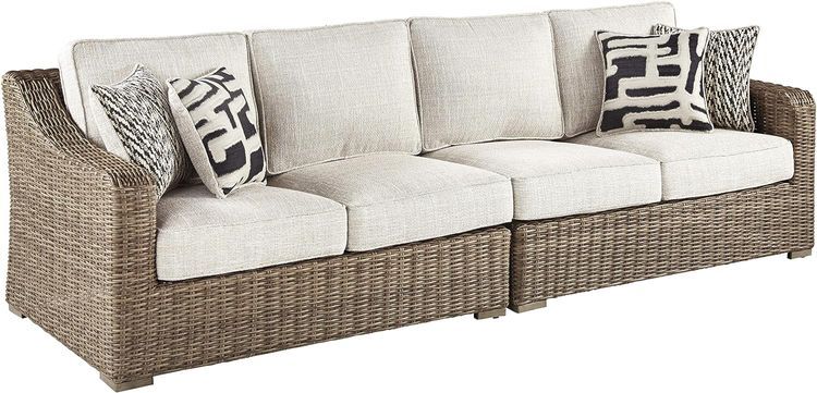 No. 6 - Signature Design by Ashley Outdoor Loveseat - 1