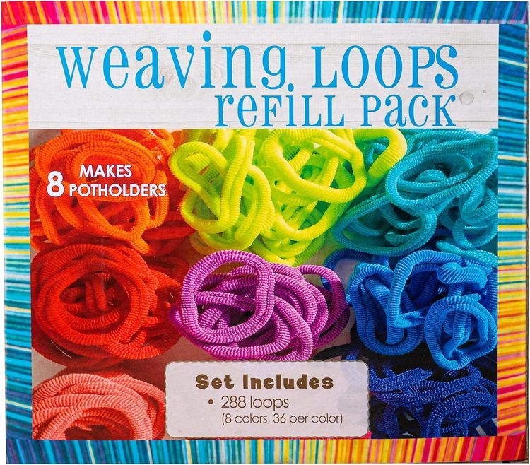 No. 6 - Hapinest Loom Bands Potholder Weaving Refill Pack - 2