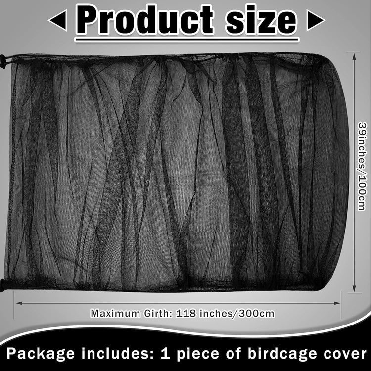 No. 5 - Adjustable Bird Cage Net Cover - 2