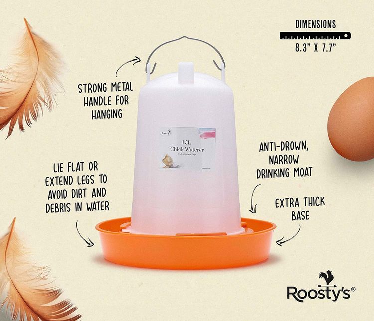 No. 7 - Roosty's Chick Feeder and Waterer Kit - 5