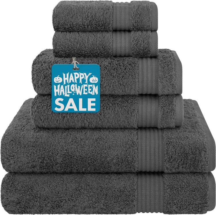 No. 6 - Cotton Paradise 6 Piece Towel Set - 1