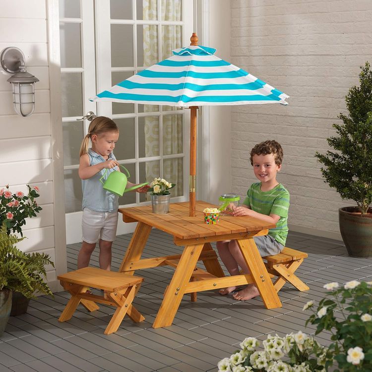 No. 6 - KidKraft Outdoor Table & Chair Set - 3