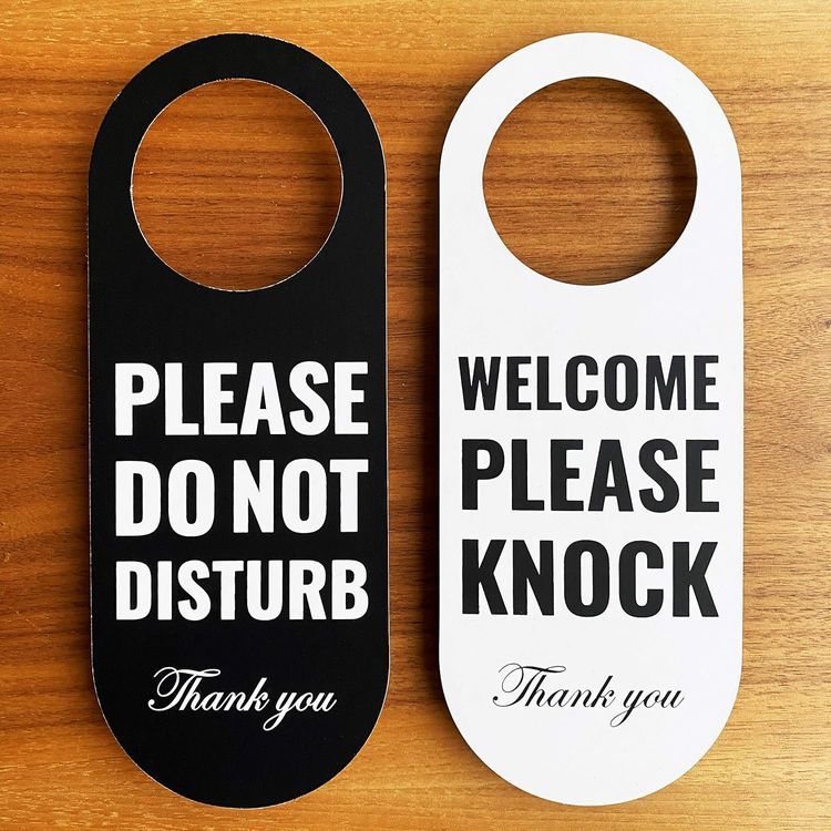 No. 7 - Door Hanger Sign - 4