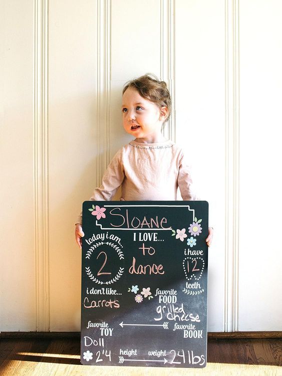 No. 2 - Pearhead Baby's Photo Sharing Chalkboard - 3