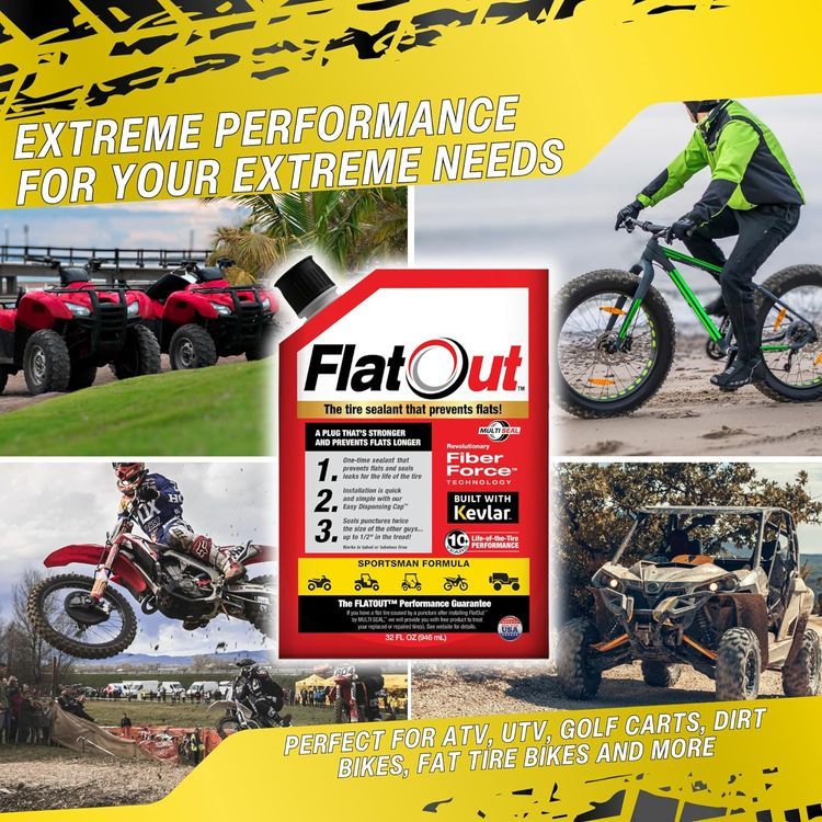 No. 6 - FlatOut Tire Sealant Sportsman Formula - 4