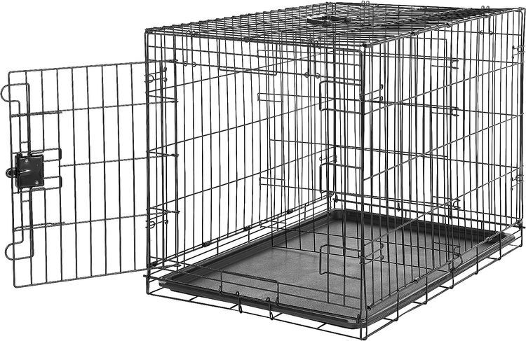 No. 10 - Amazon Basics - Durable Metal Wire Dog Crate - 1