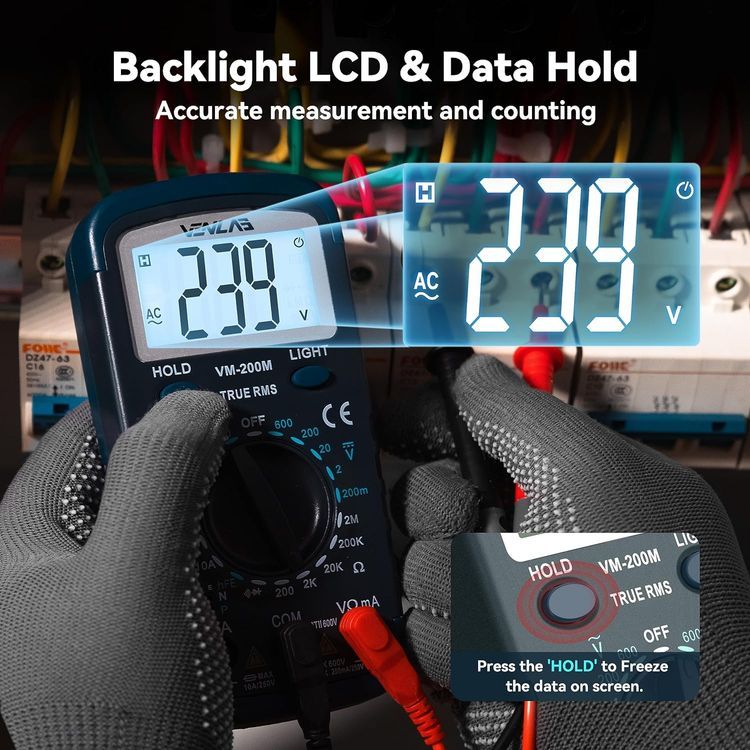 No. 10 - VENLAB Digital Multimeter - 5