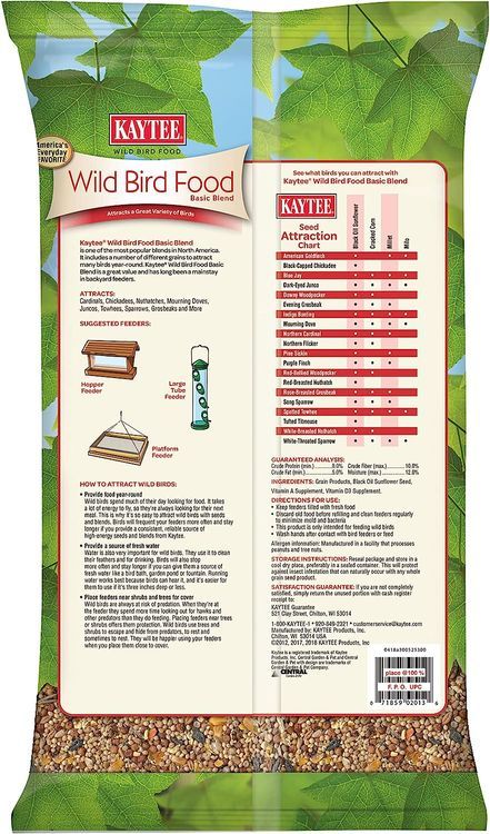 No. 1 - Kaytee Wild Bird Food Basic Blend - 2