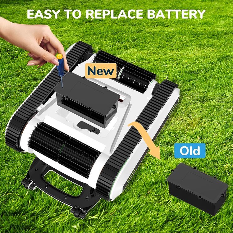 No. 9 - Seauto Shark Robotic Pool Cleaner - 5