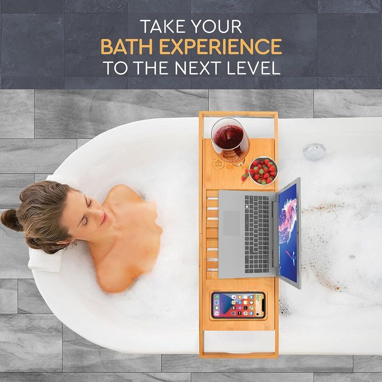 No. 4 - Bambüsi Bamboo Bathtub Tray - 2