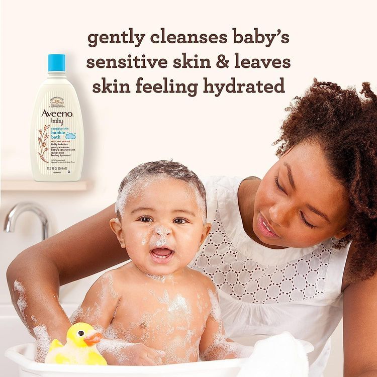 No. 3 - Aveeno Baby Sensitive Skin Bubble Bath - 2