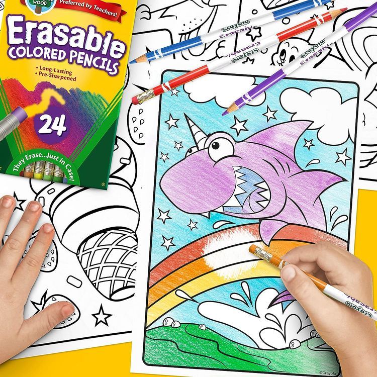 No. 3 - Crayola Erasable Colored Pencils - 2