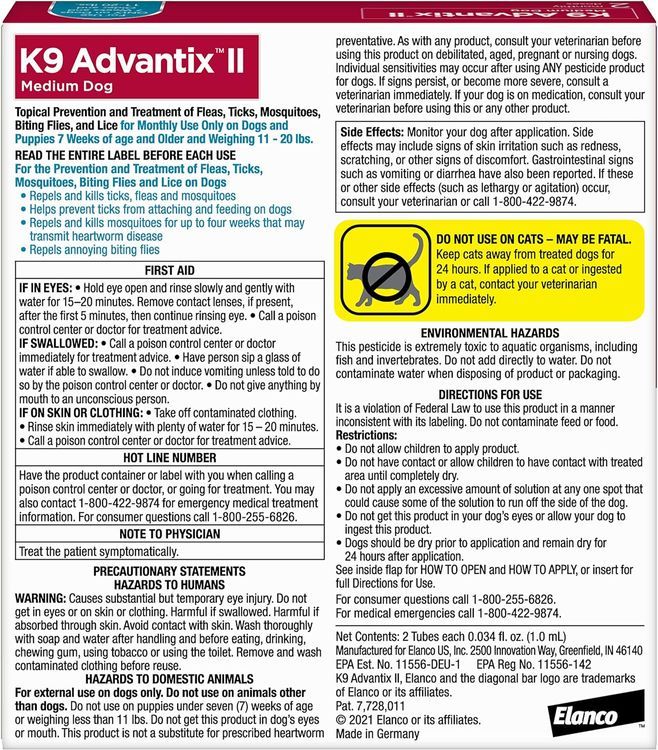 No. 10 - K9 Advantix II - 2