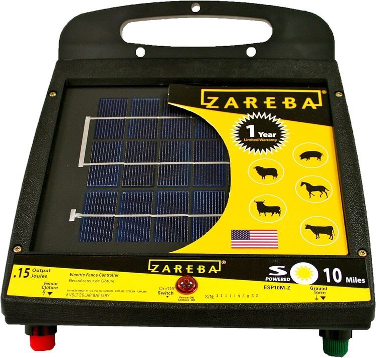 No. 8 - Zareba 10 Mile Solar Fence Charger - 1