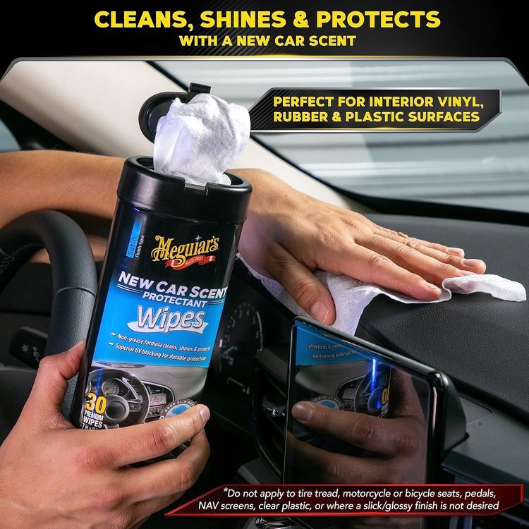 No. 8 - Meguiar's New Car Scent Protectant Wipes - 2