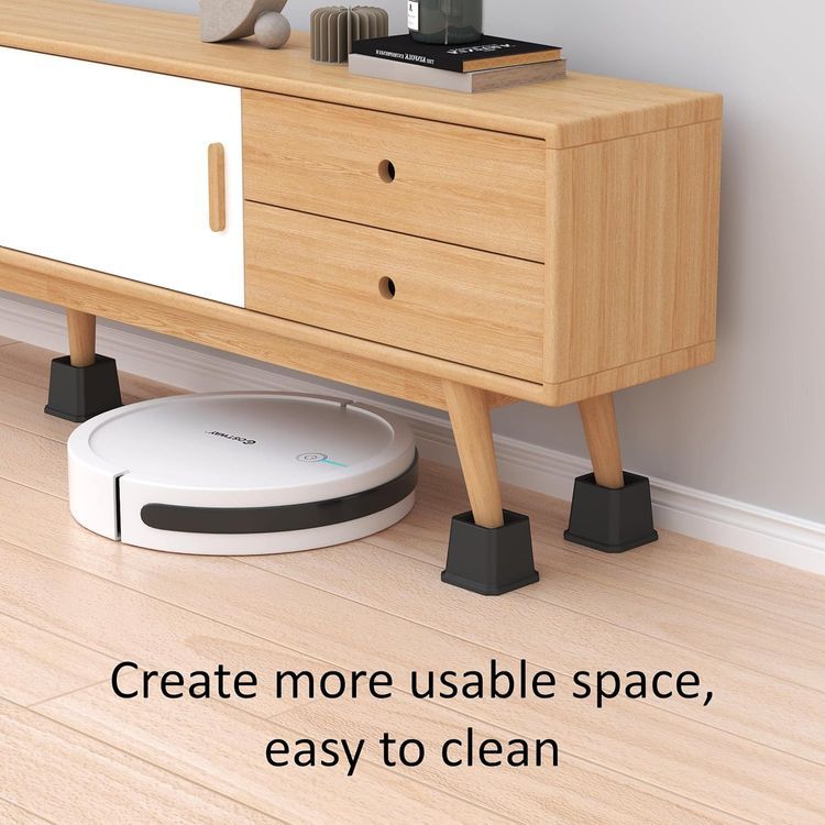 No. 5 - Whynonap Bed Risers 3 Inch Heavy Duty Bed Elevators - 2