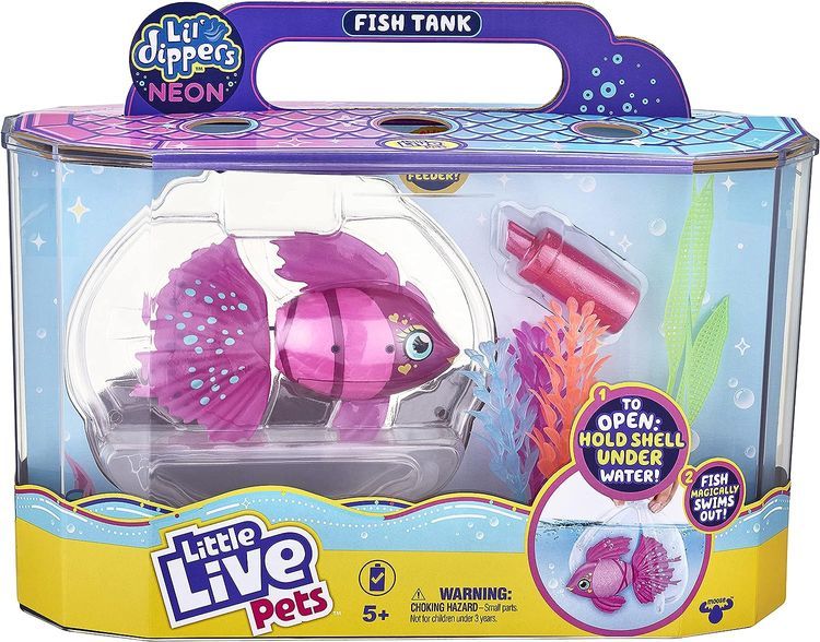 No. 7 - Little Live Pets Lil' Dippers Splasherina Fish Tank - 1