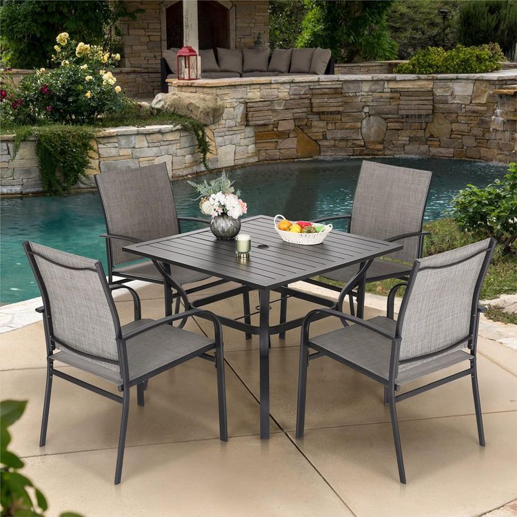 No. 9 - MIXPATIO Outdoor Patio Dining Set - 5