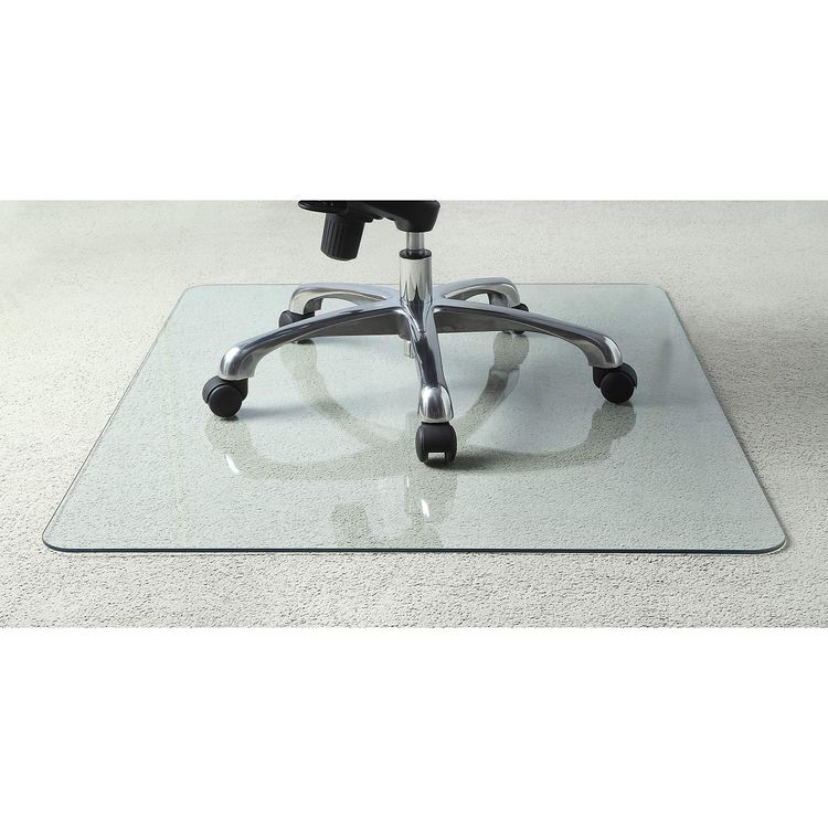 No. 2 - Lorell Tempered Glass Chairmat - 1