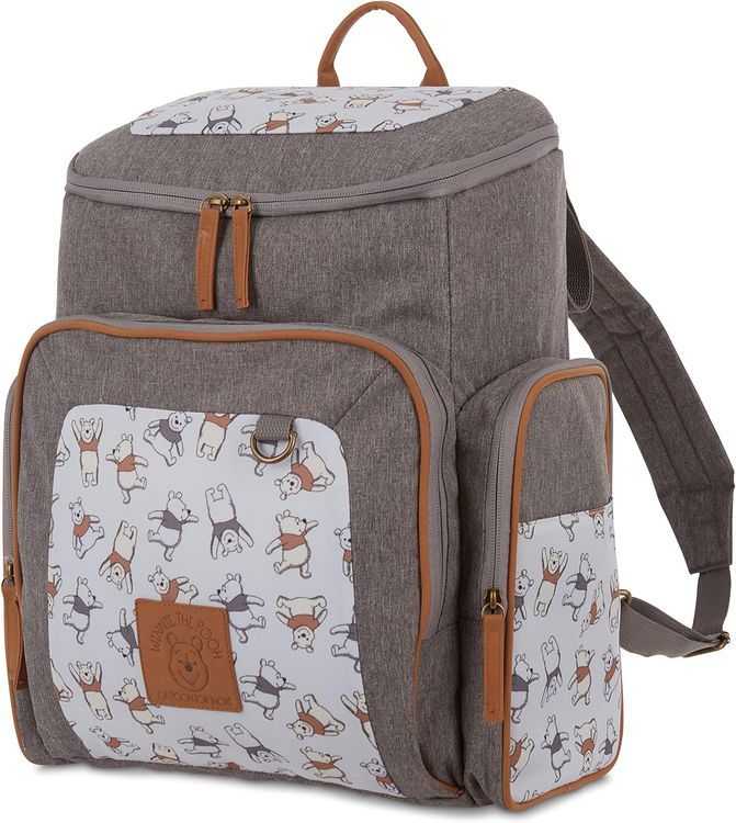 No. 5 - Disney Baby Diaper Bag, Winnie The Pooh Jartop, Backpack - 4