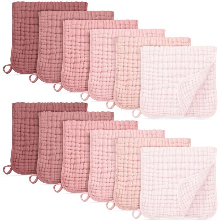 No. 4 - Muslin Burp Cloths for Baby - 1