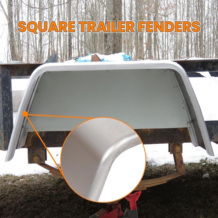 No. 4 - ECOTRIC Square Trailer Fenders - 2