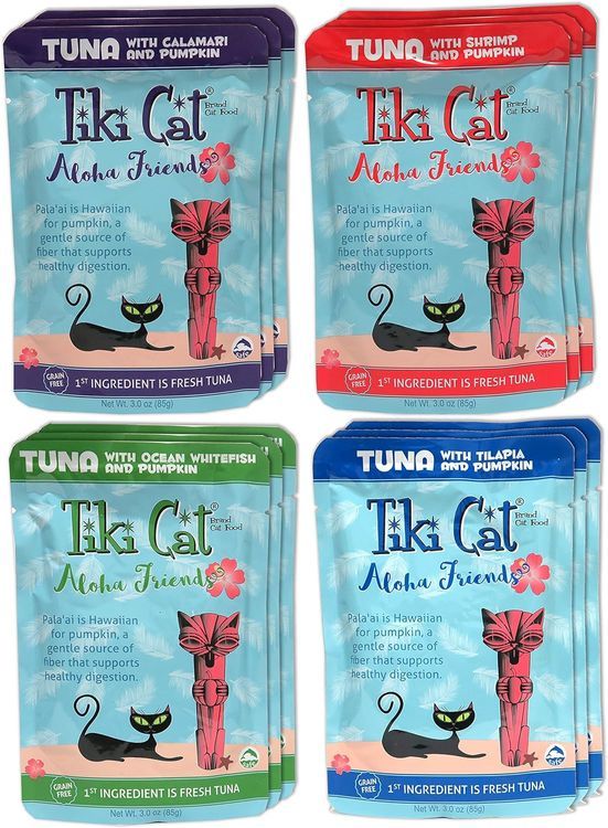 No. 5 - Tiki Cat Aloha Friends Grain Free Wet Cat Food - 1