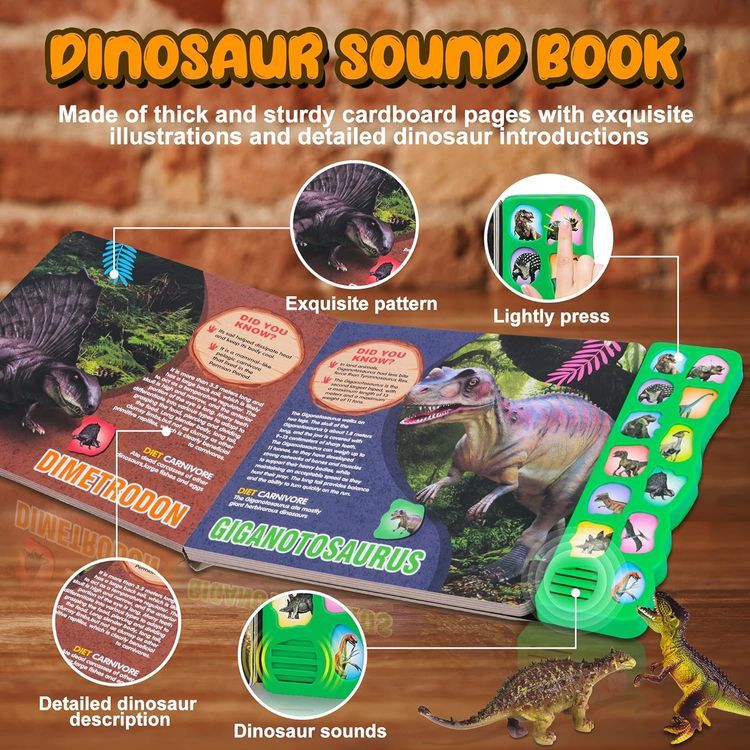 No. 9 - IVOXEX Dinosaur Audiobook and Figures - 3