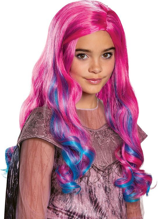 No. 1 - Disguise Audrey Descendants 3 Girls Polypropylene, Wig - 1