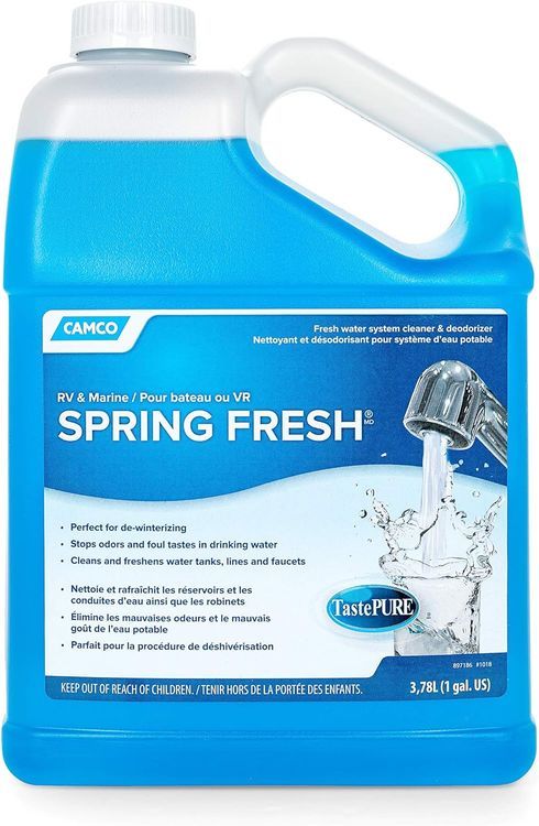 No. 3 - Camco TastePURE Spring Fresh Water System Cleaner and Deodorizer - 1