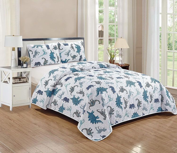 No. 8 - Full/Queen Dinosaur Kingdom Bedding Set - 1