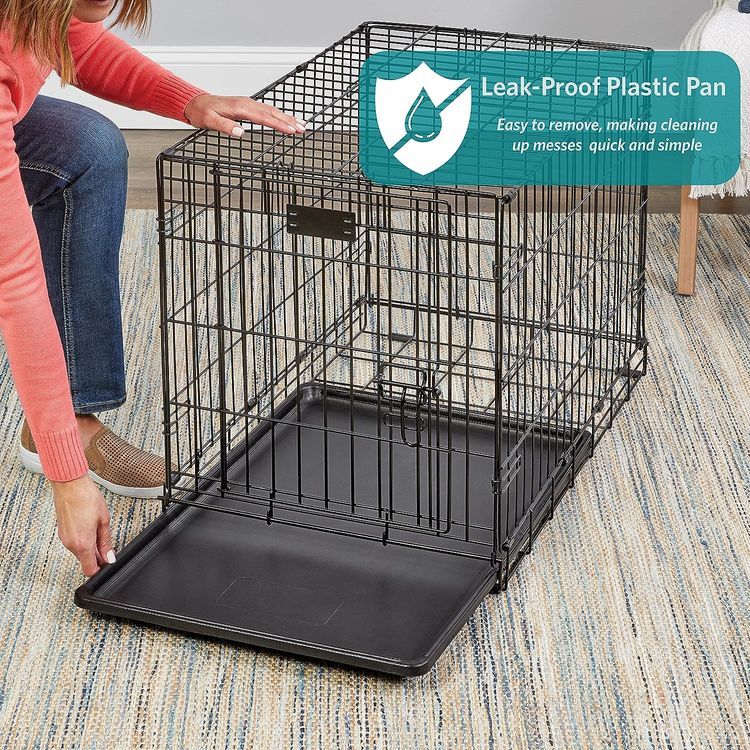 No. 8 - Newly Enhanced Double Door iCrate Dog Crate - 4