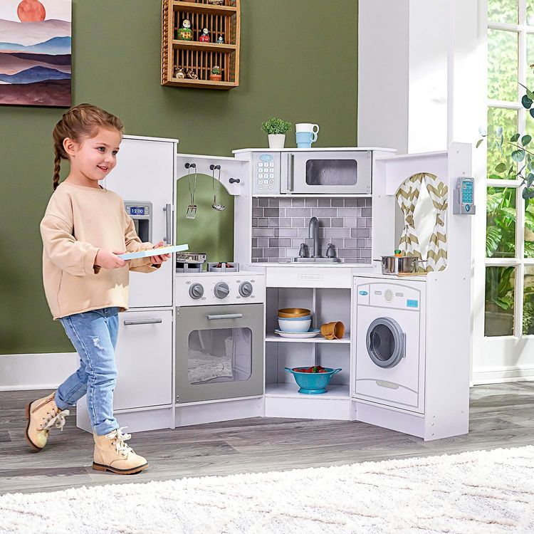 No. 10 - Ultimate Corner Play Kitchen Set - 2