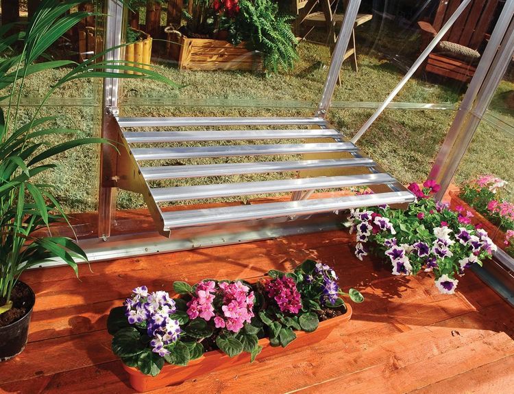 No. 6 - Palram Canopia Heavy Duty Greenhouse Shelf Bundle - 3