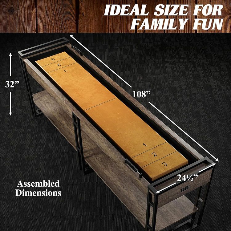 No. 9 - Barrington 9 Foot Lexington Shuffleboard Table - 2